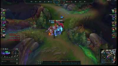 I was really curious how it looked like from Nocturne's POV so I checked the replay