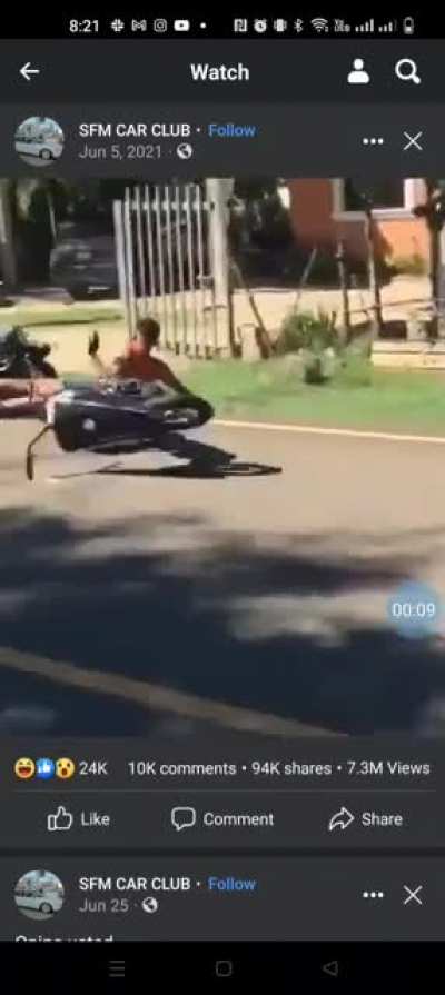 A long stroke