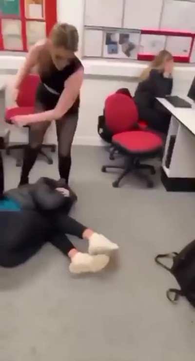 Some rough sounding head kicks