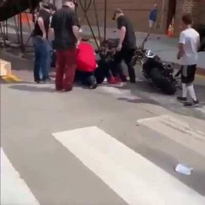 Doing stunts, what could go wrong?