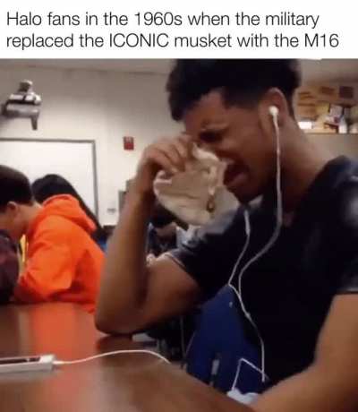 M16 is not as dark and gritty as the musket 😡