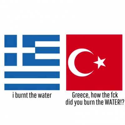 i burnt the water