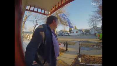 Trump supporter goes on homophobic diatribe over neighbor's 