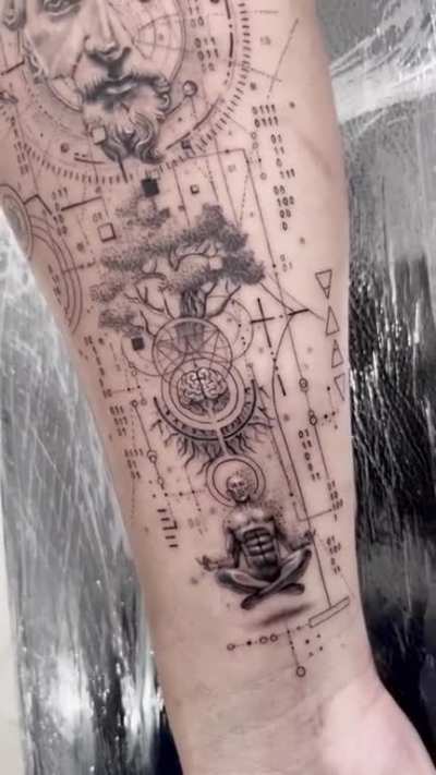 This tattoo reveal is a masterpiece