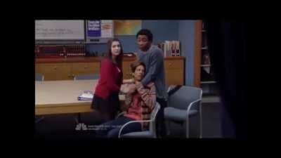 Probably the best perfectly cut scream in all of TV history.