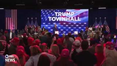 Trump at town hall: 
