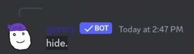 this bot is scary sometimes