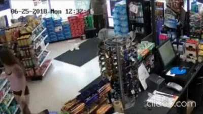 Just a casual day at the store