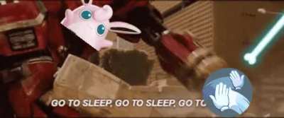 You will go to sleep or I will put you to sleep.
