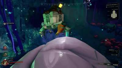Cave Leech Encounter