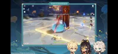 Did they really just showcased Dehya failing to kill a Lv. 70 Hydro Slime ICANT