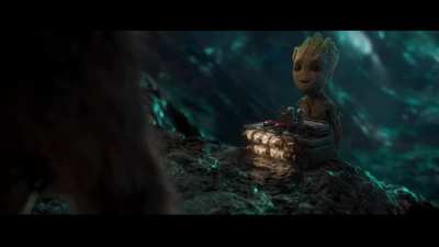 na vida eu claramente sou o Groot...