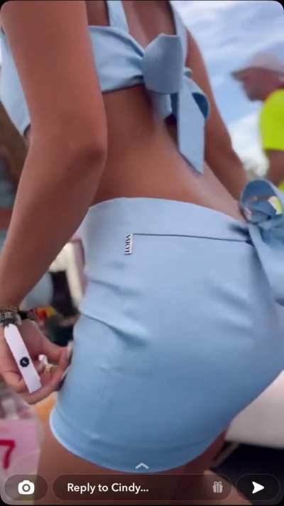 Cindy dancing