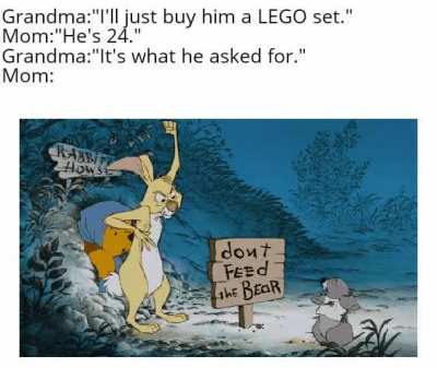 Thanks for the LEGO, Grandma!