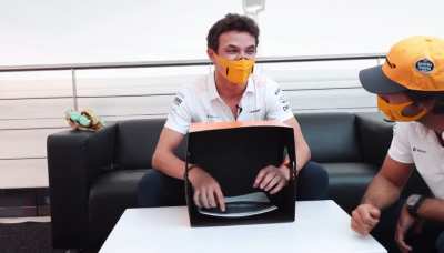 The realization | F1 drives okay what’s in the box. I guess racing at 330 kph is less scary than a raw fish