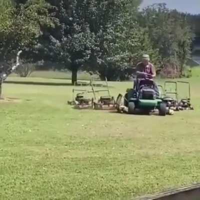 A man living his dream