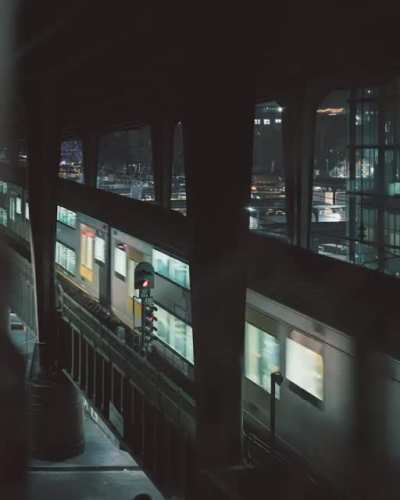 Sydney , Australia , Train Cinemagraph
