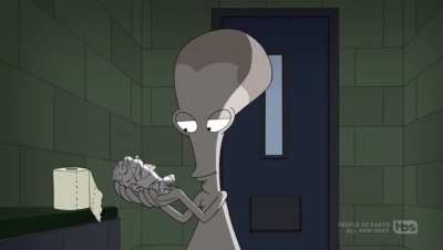 Roger’s descent into madness...er... ascent onto sanity (?) is the only reason I can handle the cringes while watching Kloger...top 3 cringiest episode?