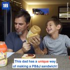Dad follows kids' instructions very literally