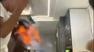 Fire hair