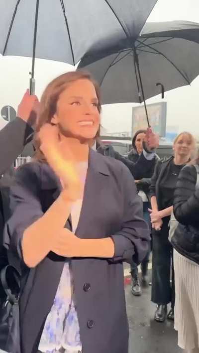 ‘Although we’re still in the thick of winter, Emma’s look for today’s Prada Show at Milan Fashion Week has us yearning for spring.’ - IG February 2024