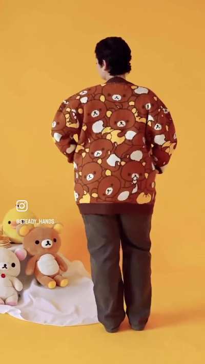VanillaMace in Teddy bear clothing