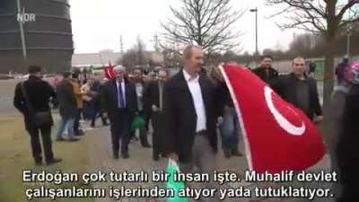 Alman kanalı Türkler tiye alıyor.