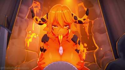 Magma Slimes Paizuri (TheS<wbr>afeAn<wbr>naAno<wbr>n)