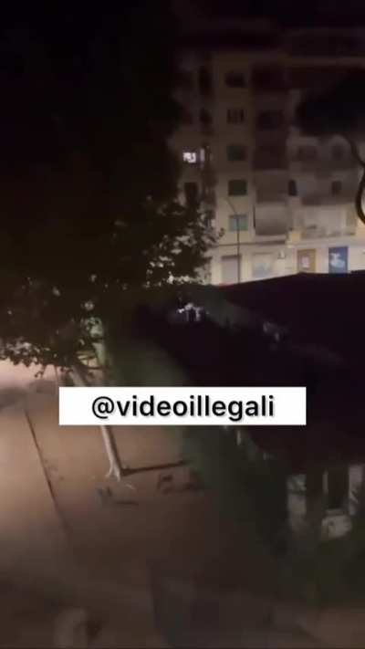 Somebody in Rome used his car speakers to burp at maximum volume at 3 AM