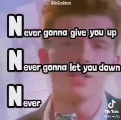 Boys its NNN