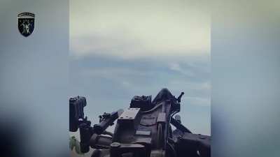 Anti-Aircraft Battalion of the 42nd Mechanized Brigade operating the ZU-23-2 anti-aircraft autocannon against aerial threats in the Kharkiv Oblast. June 2024