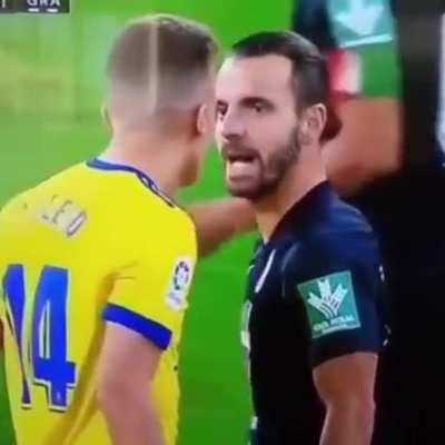 Argument during a sports game