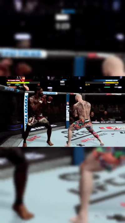 This is one of the most satisfying things about being good at UFC games. 😂😂😂
