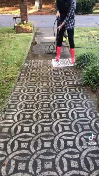 Don’t want to pay a mason extra for fancy concrete art?