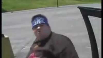 West Virginia Kid Tries to Look Tough on Internet