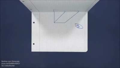 3D cube illusion