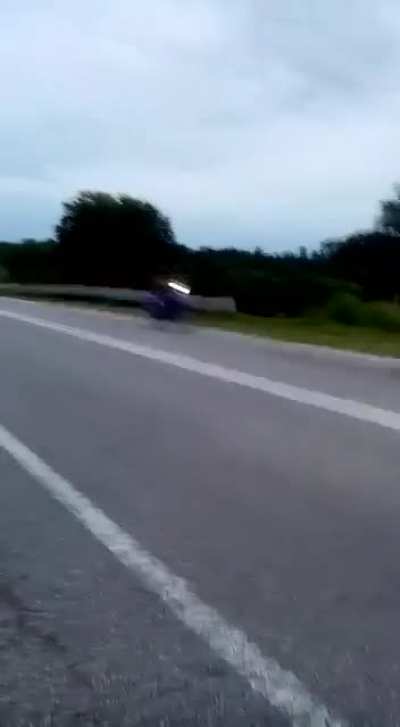 Street racing.
