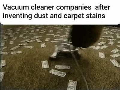 Vacuum cleaner go brrrr...