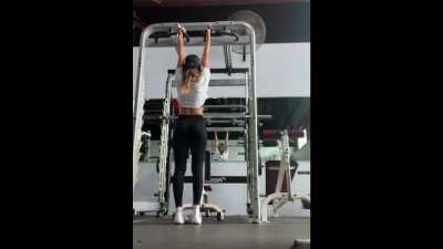 At the gym 💪