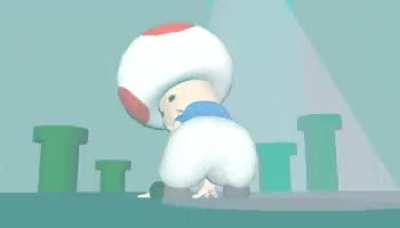 Toad thowing it back