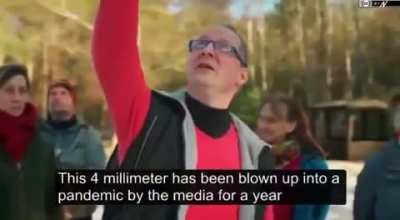 Germany - 4 millimeters out of 8.3 meters - this is what we ruined the economy for and why we are being coerced into mandatory vaccination soon.