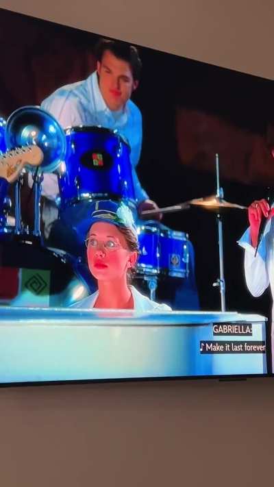 Drummer in High school musical 2 