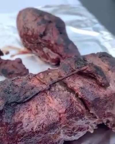 Smoked beef tenderloin