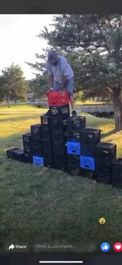 One of the most serious injuries I've seen during crate challenge