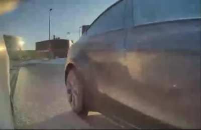 Almost crashed