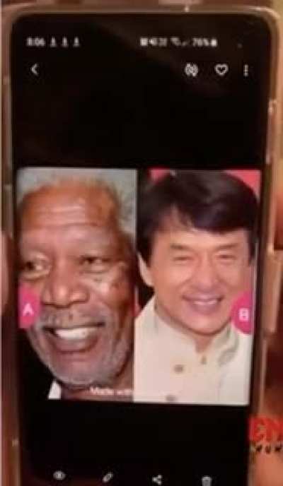 I just swiped the screen