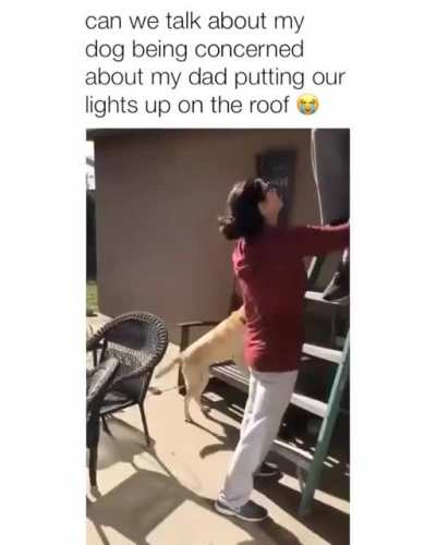 He be concerned