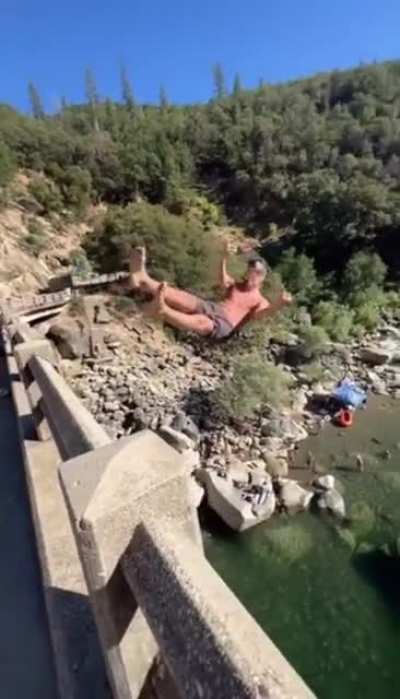 Skating on this bridge
