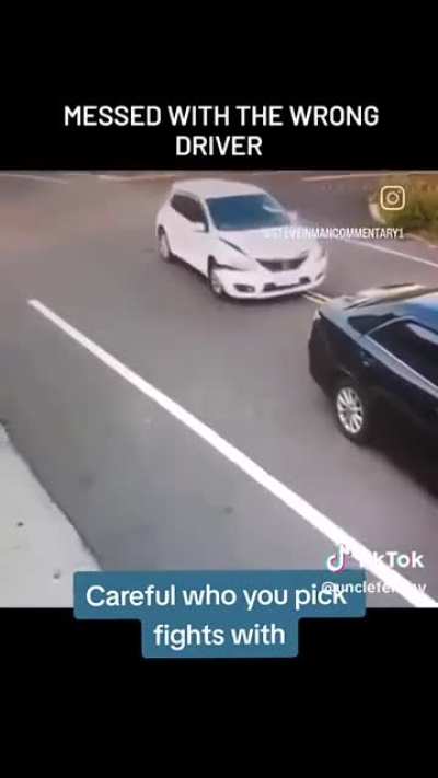 Road rage.