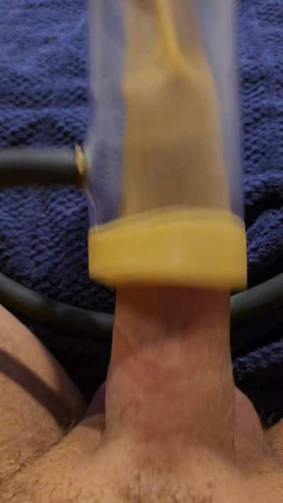 It took nearly an hour to cum 🤪